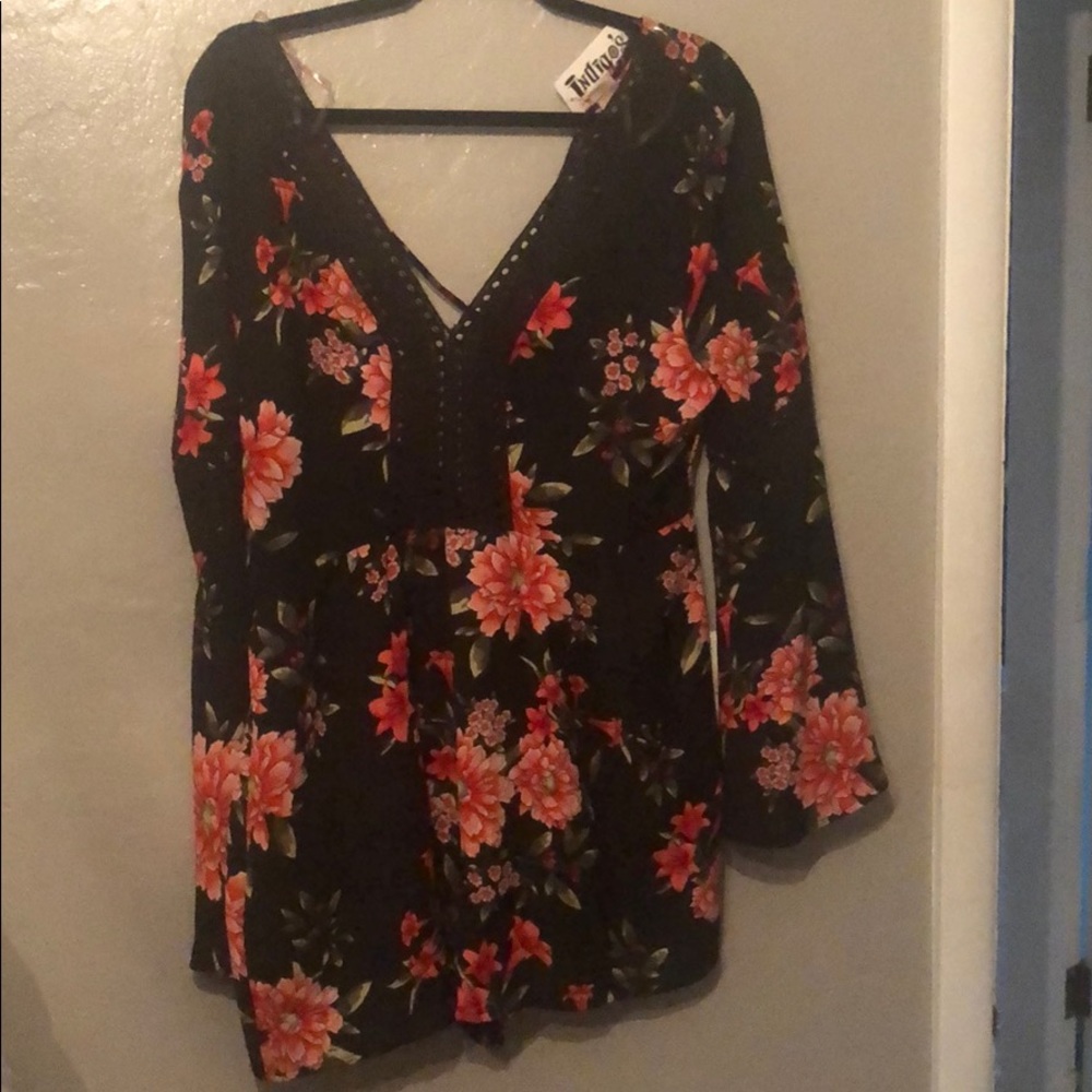 Floral Romper Top